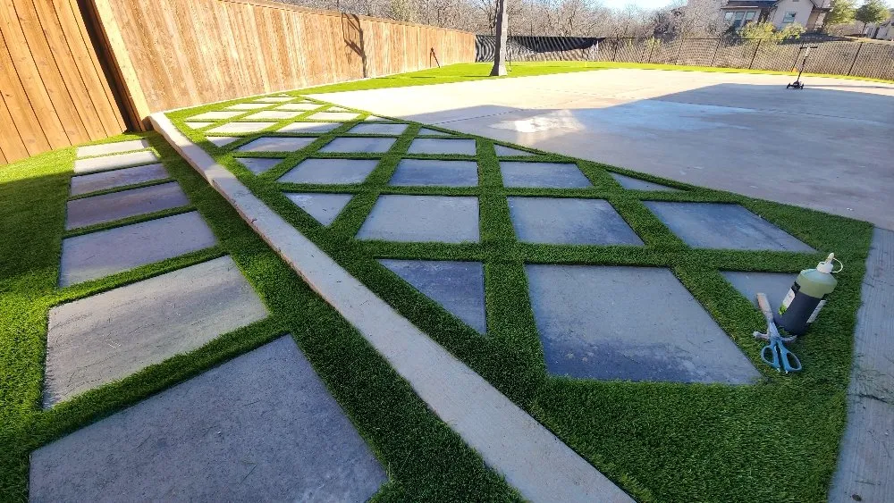 Top-rated lawn care service in Carrollton, TX - B-Bros Synthetic Landscape