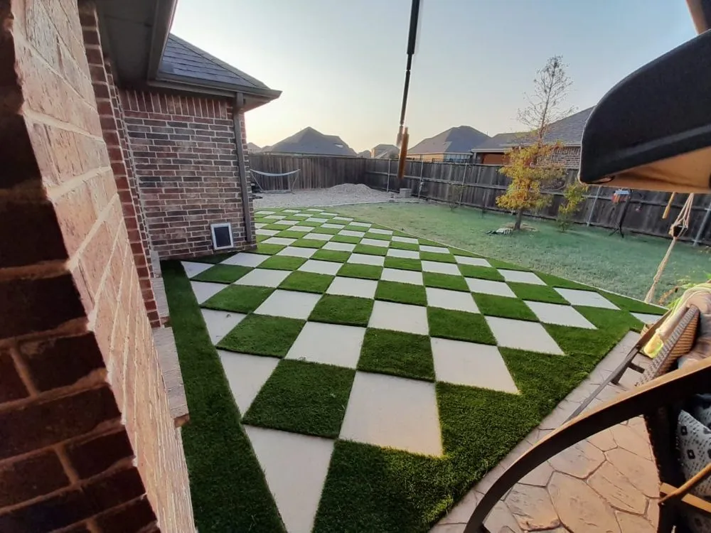 Custom residential landscaping experts serving Carrollton, TX - B-Bros Synthetic Landscape