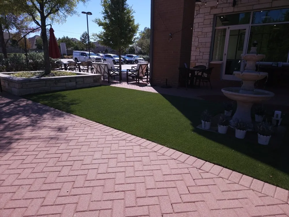 Affordable garden landscaping for outdoor upgrades in Carrollton, TX by B-Bros Synthetic Landscape