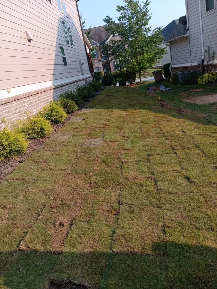 Custom lawn care service in Cumming, GA by B G Landscaping