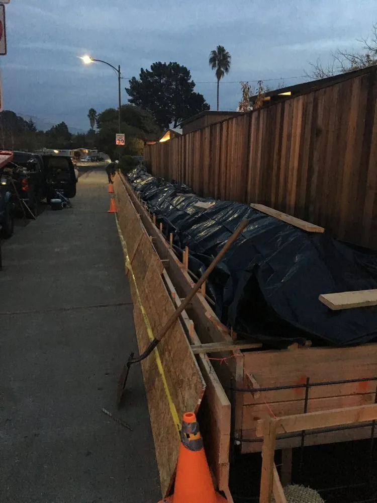 Local landscape installation in Boulder Creek, CA - B G Weekley Builder