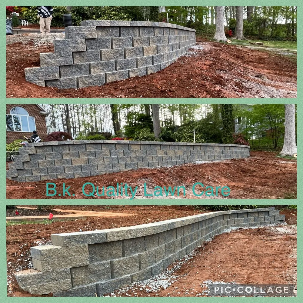 Top-rated landscape design with custom design in Denver, NC by B K Quality Lawn Care