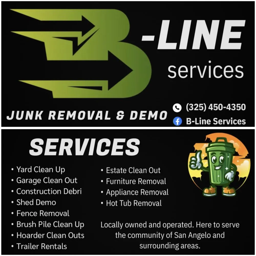 Professional landscape design in San Angelo, TX by B-Line Services