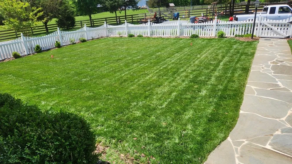 Reliable landscape installation for year-round maintenance in McLeansville, NC by B-Love's Lawn Care