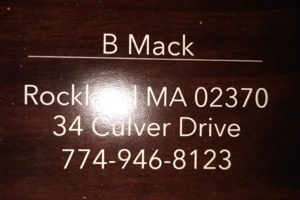 B Mack Logo
