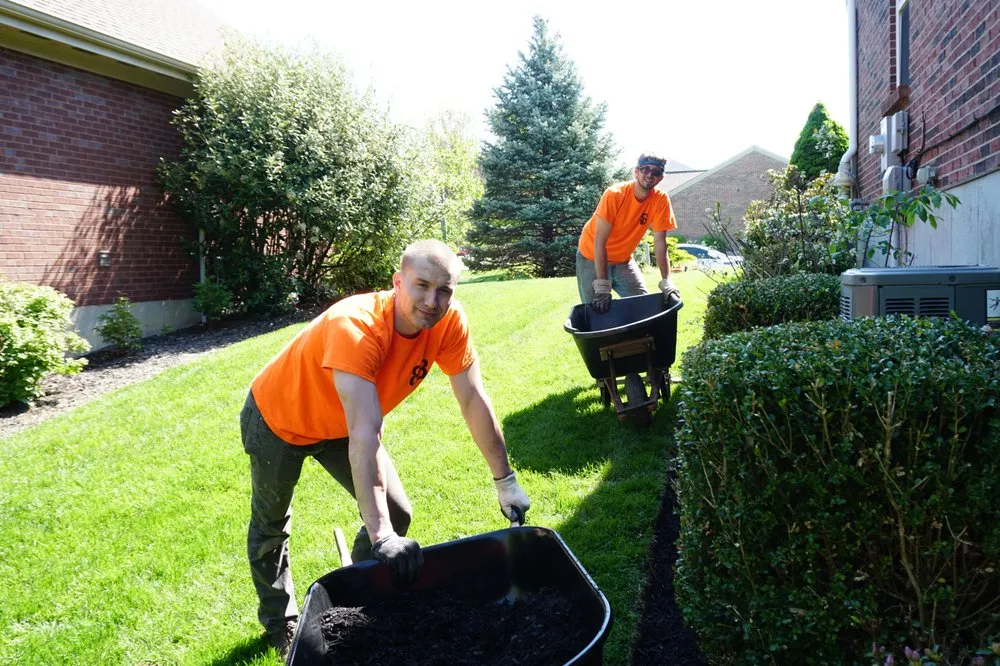 Local yard cleanup service with custom design across Florence, KY - B N B Lawn Mowing