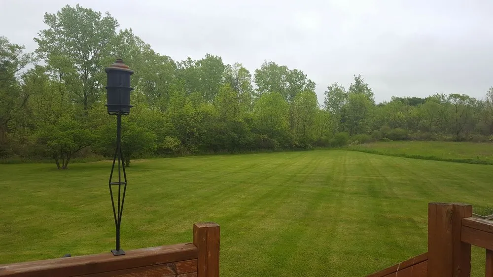 Custom lawn mowing service for homes in Trumansburg, NY by B-N-R Landscaping