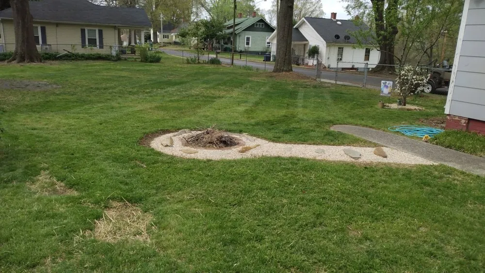 Reliable landscape design in Albemarle, NC by B S Lawncare and Stump Grinding