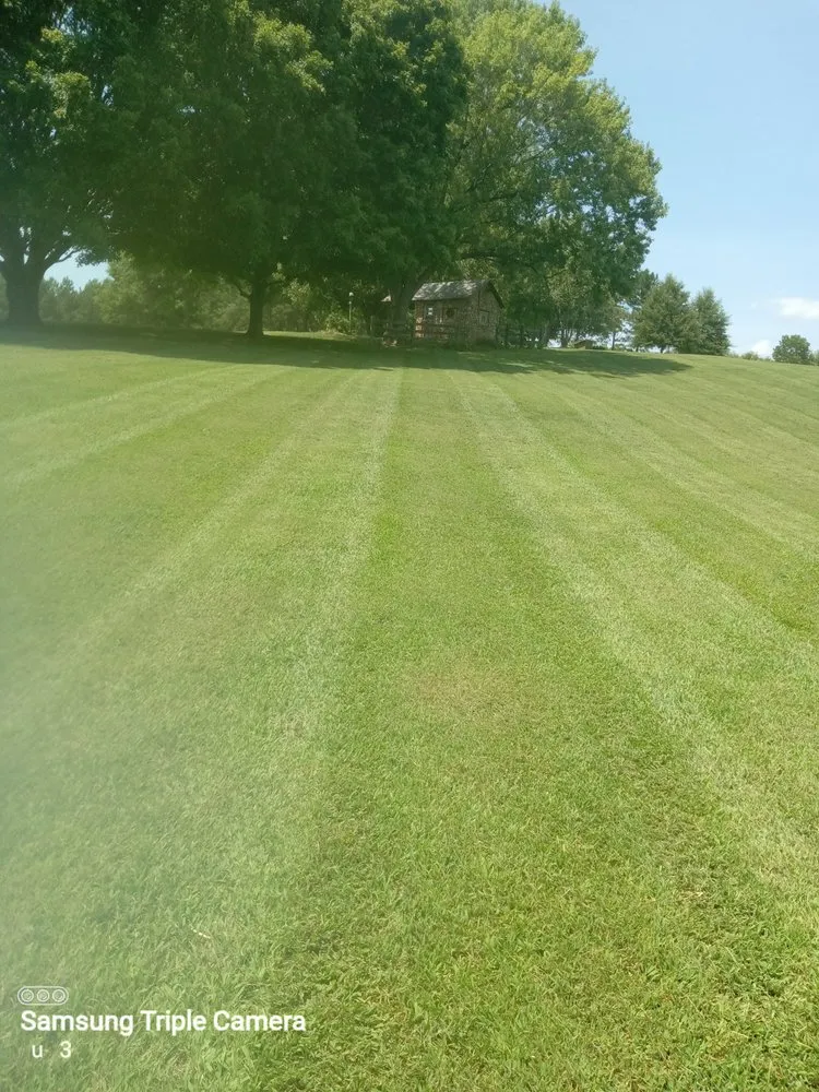 Custom landscape design for beautiful yards in Albemarle, NC by B S Lawncare and Stump Grinding