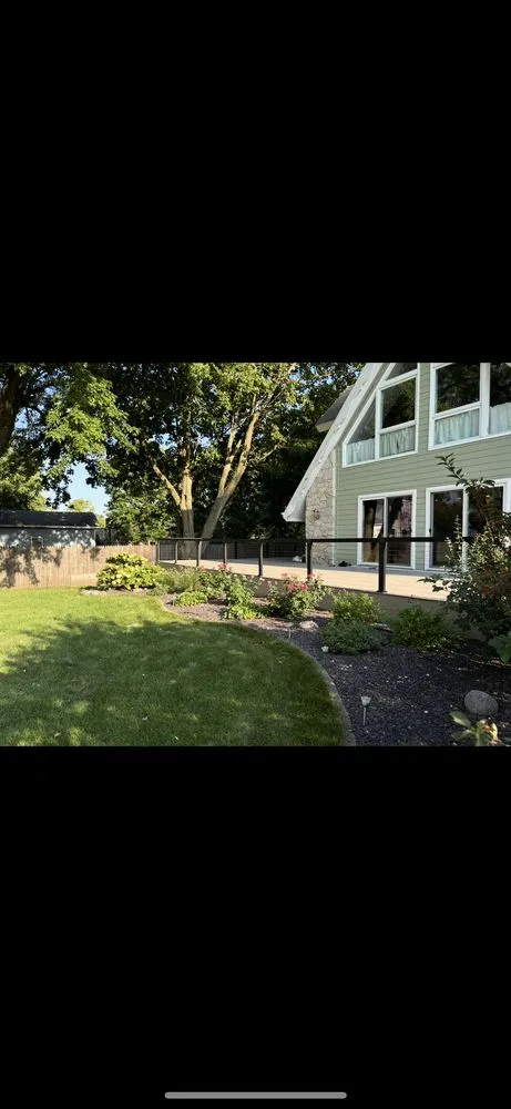 Custom residential landscaping in Princeton, NC by B3 Scapes