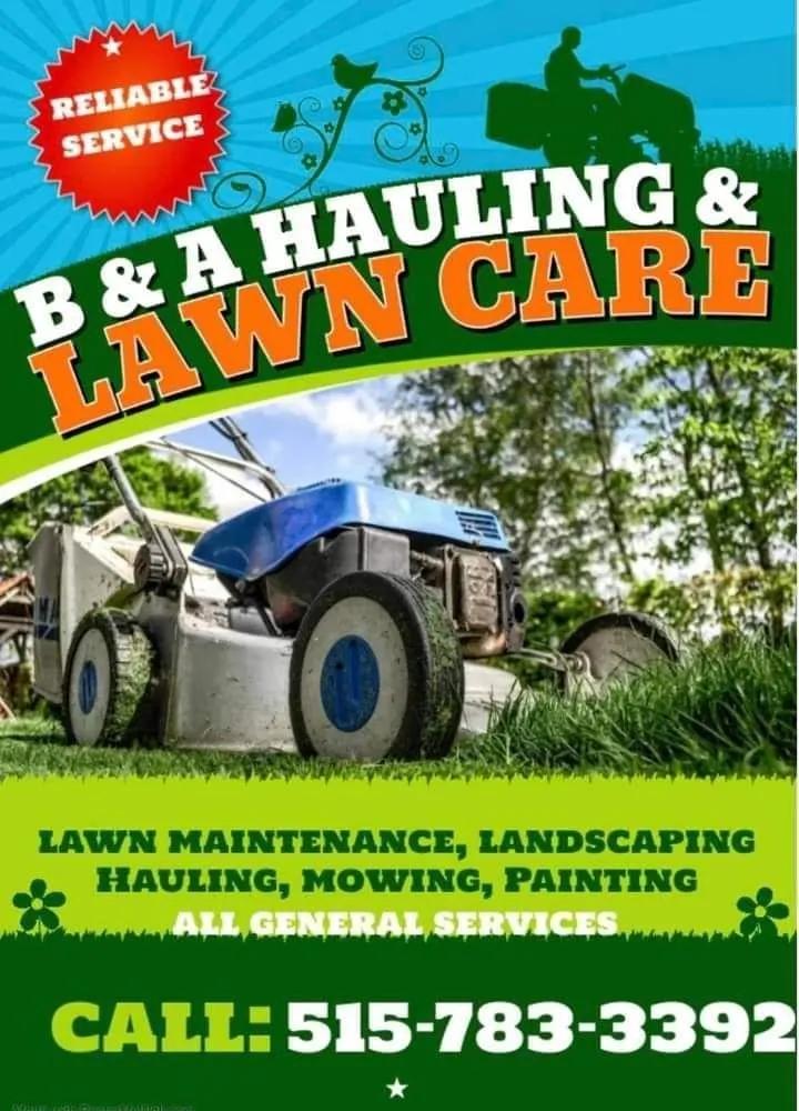Trusted outdoor landscaping in Des Moines, IA - B&A Hauling & Lawn Care