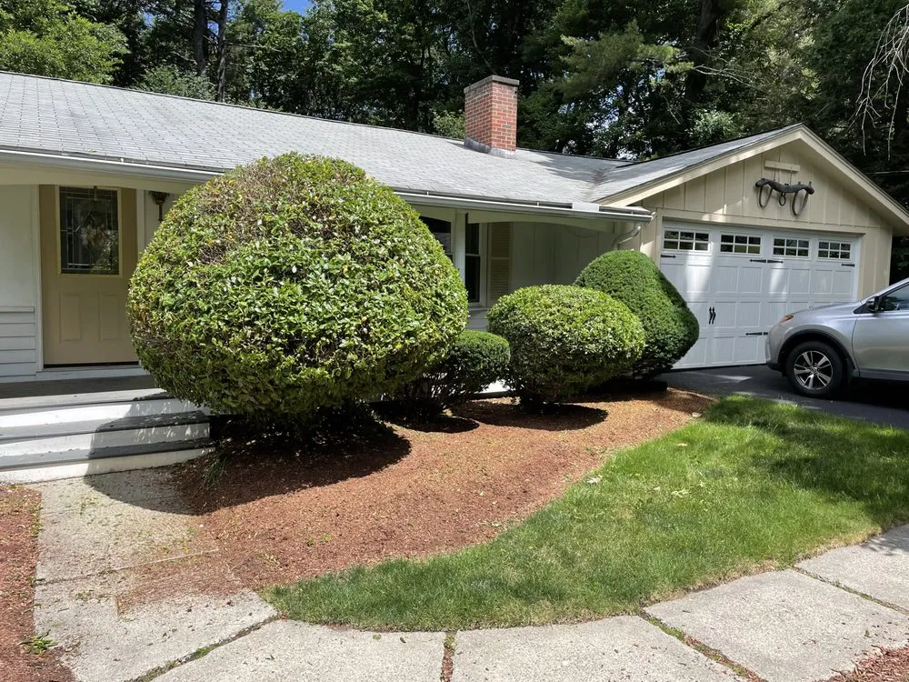 Local landscape installation in Clinton, MA by B&A Landscaping