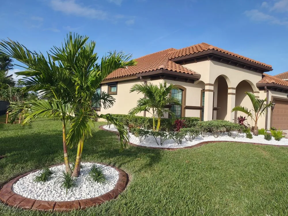 Local landscape design with custom design in Cocoa, FL by BA Lawn Services of Brevard
