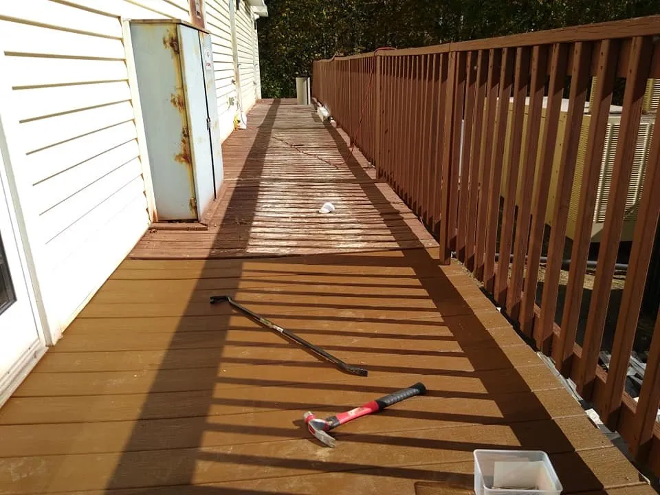 Custom yard cleanup service near you in Candler, NC by Babcat Fence and Deck