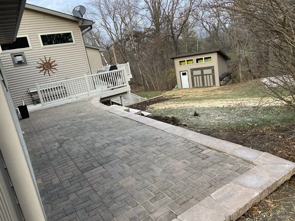 Reliable outdoor landscaping with custom design across Lanark, IL - Baber Service Company