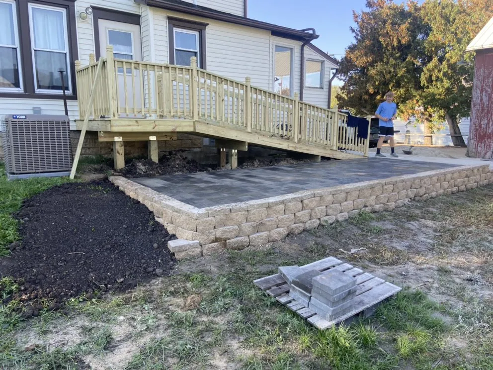 Expert lawn mowing service for homes in Lanark, IL by Baber Service Company