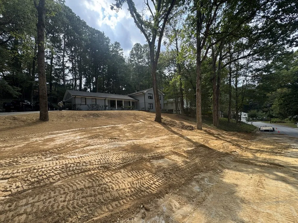 Local landscape installation in Gainesville, GA by Back 2 Eden