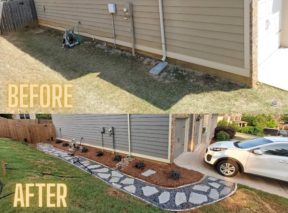 Expert yard maintenance for beautiful yards in Gainesville, GA by Back 2 Eden