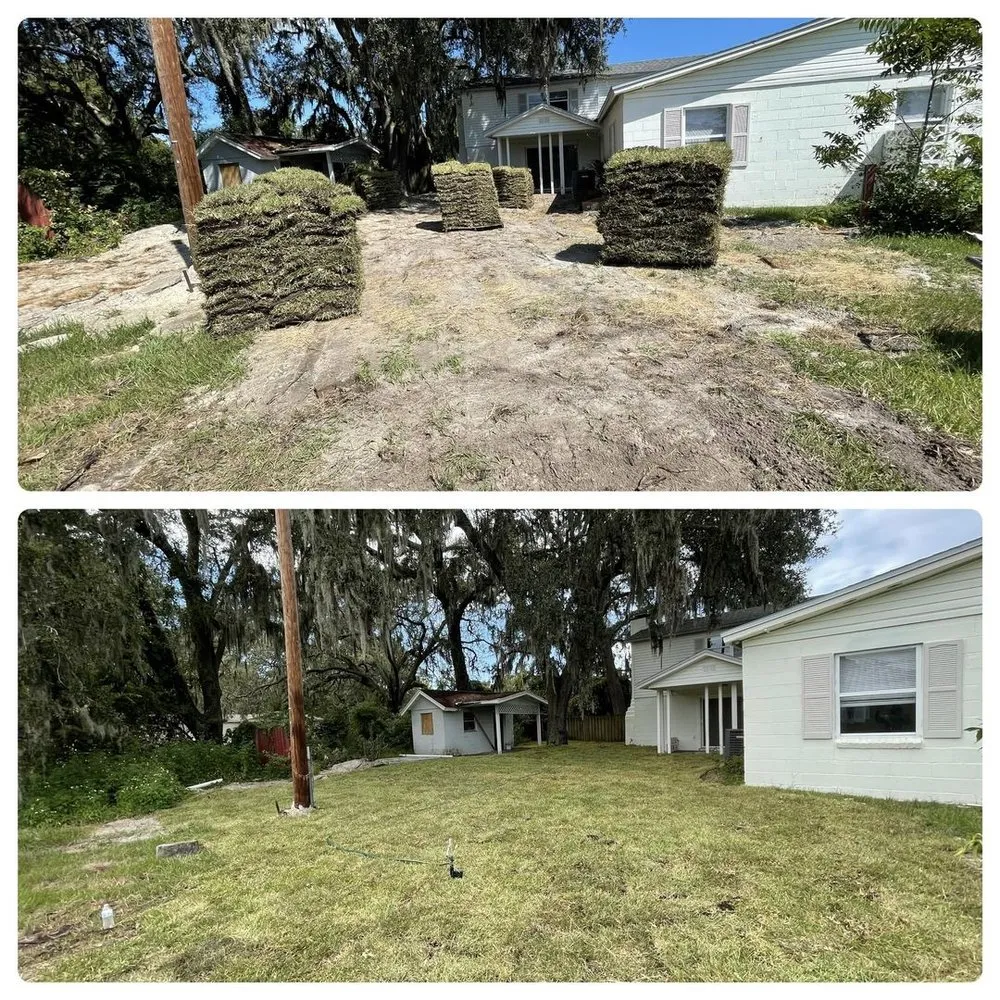 Local outdoor landscaping in Jacksonville, FL by Back 2 Life Property Management Solutions