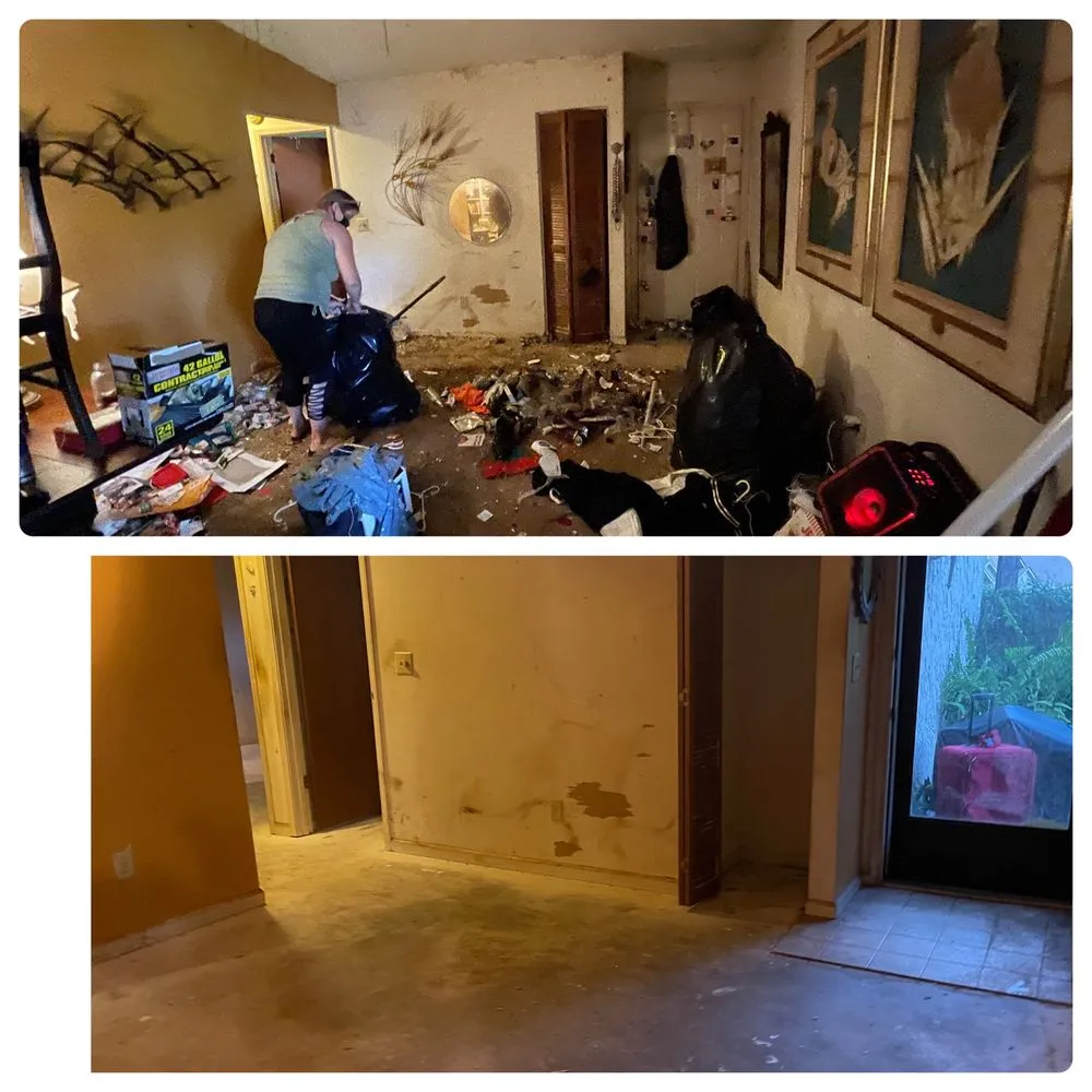 Reliable yard cleanup service for homes in Jacksonville, FL by Back 2 Life Property Management Solutions