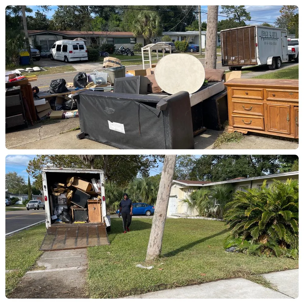 Reliable yard cleanup service experts serving Jacksonville, FL - Back 2 Life Property Management Solutions
