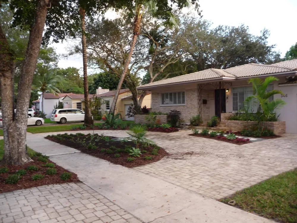 Affordable landscape installation for beautiful yards in Miami, FL by Back 2 Nature Landscape Design