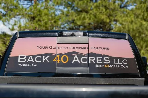 Back 40 Mowing and Seeding Logo