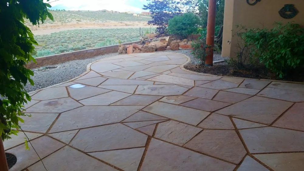 Professional landscaping services with custom design in Rio Rancho, NM by Back Breakers Landscape & Maintenance