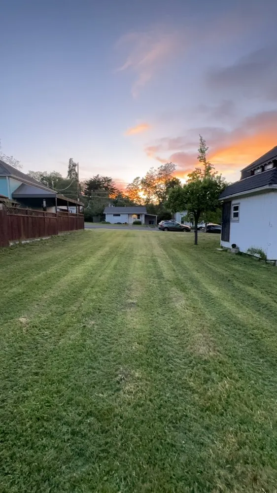 Local lawn care service in Talent, OR by Back Country Mowing