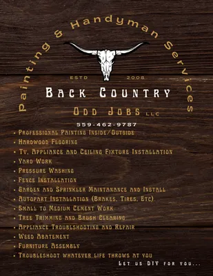Back County Odd Jobs Logo