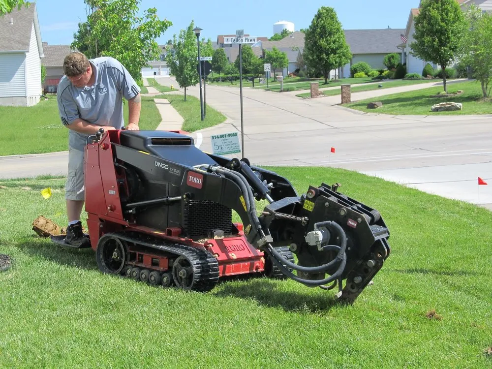 Custom landscaping services in St. Peters, MO by Back Nine Irrigation