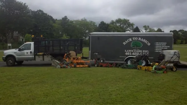 Back To Basics Lawn Care Logo