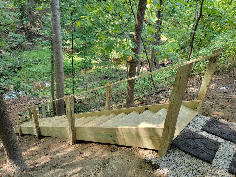 Custom outdoor landscaping for year-round maintenance across Blacksburg, VA - Back To Nature Landscaping & Construction