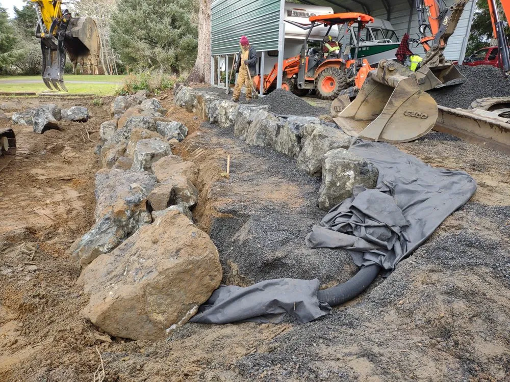 Top-rated residential landscaping for residential properties in Hoquiam, WA by Backhoe Northwest