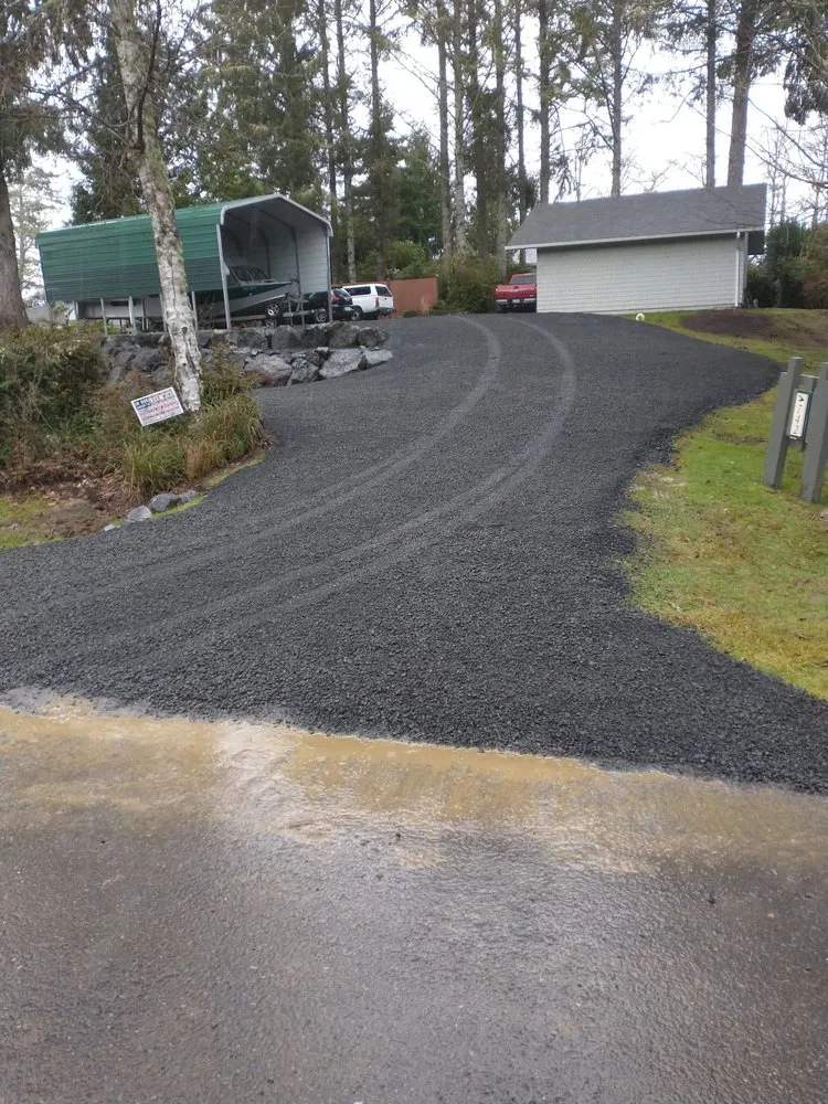 Custom yard maintenance with custom design across Hoquiam, WA - Backhoe Northwest
