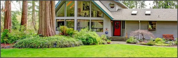 Backwood's Lawn and Landscaping Logo