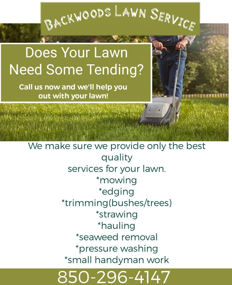 Expert lawn care service for outdoor upgrades in Carrabelle, FL by Backwoods Lawn Service