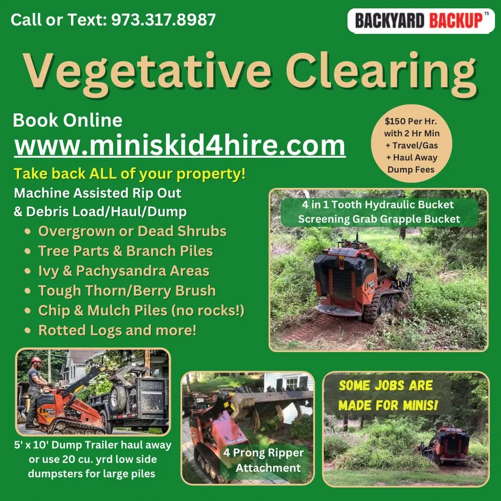 Reliable garden landscaping in Morristown, NJ by Backyard Backup Service