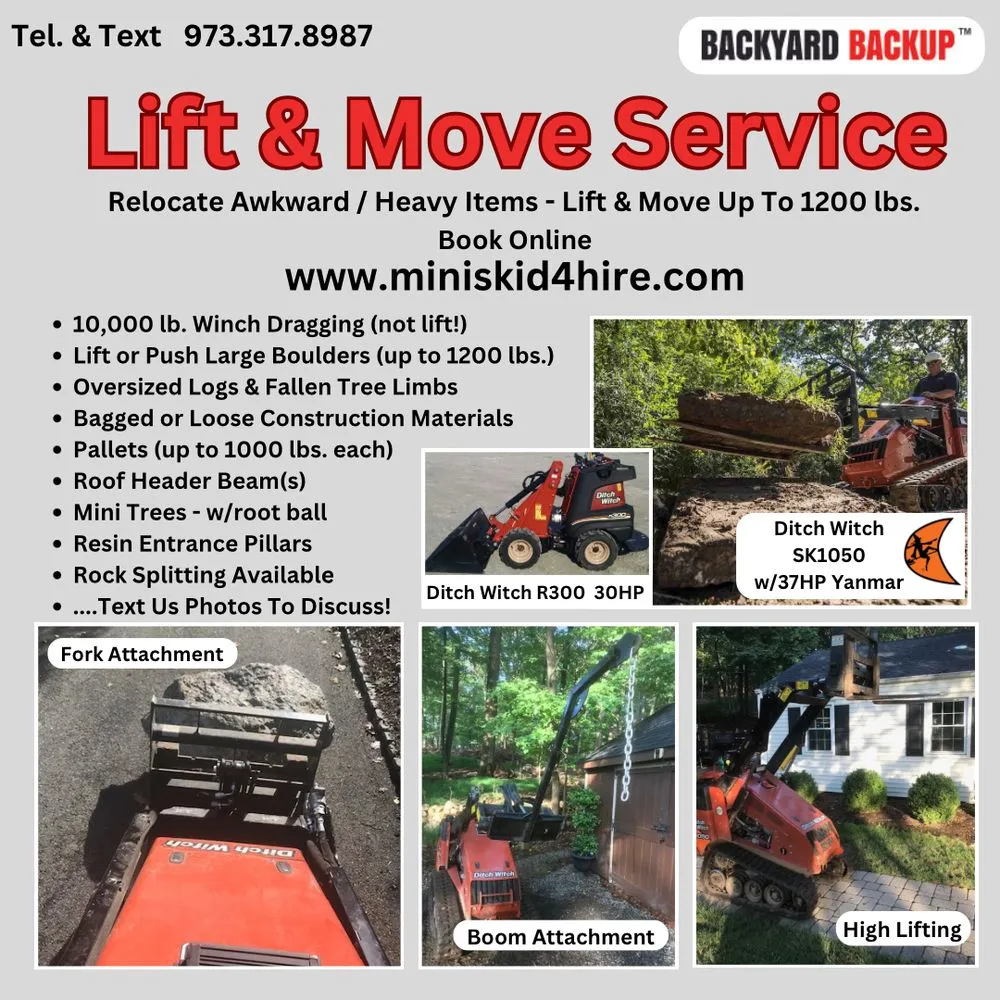 Affordable outdoor landscaping for residential properties across Morristown, NJ - Backyard Backup Service