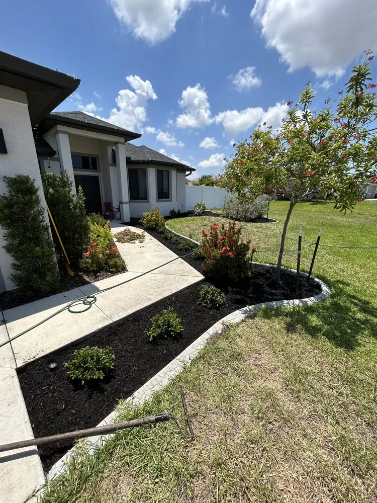 Expert landscape installation in Naples, FL - Backyard Boys