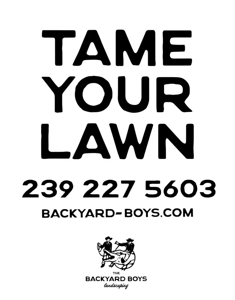 Professional garden landscaping in Naples, FL by Backyard Boys