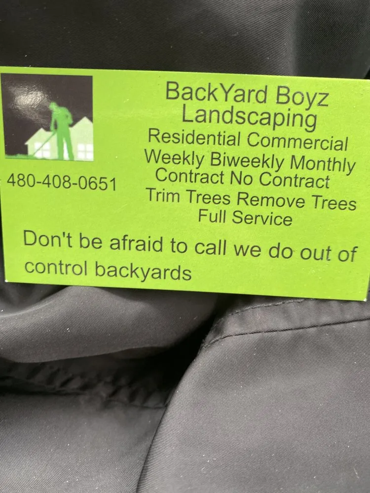 Reliable garden landscaping near you in Phoenix, AZ by Backyard Boyz