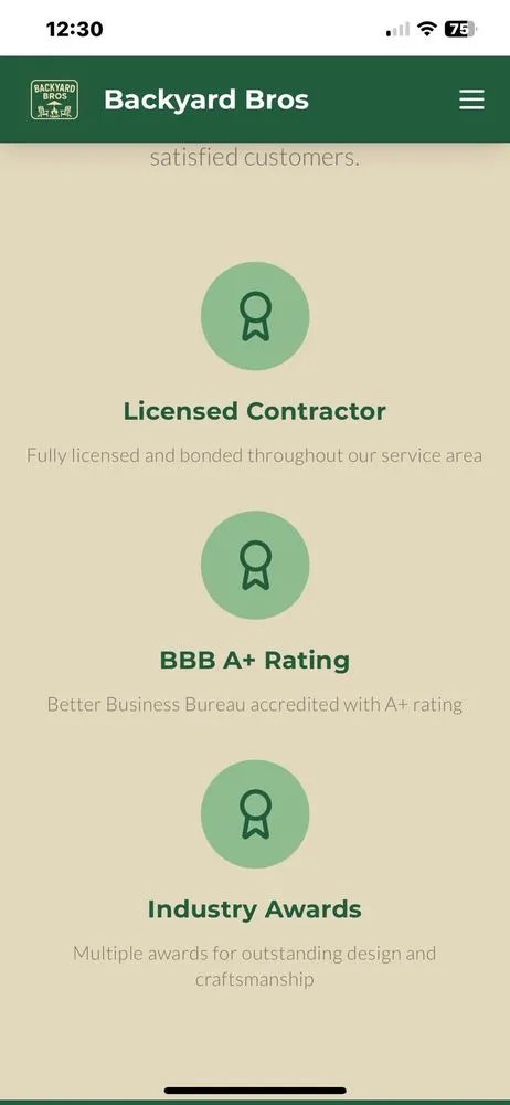 Custom yard cleanup service in Dalton, GA - Backyard Bros