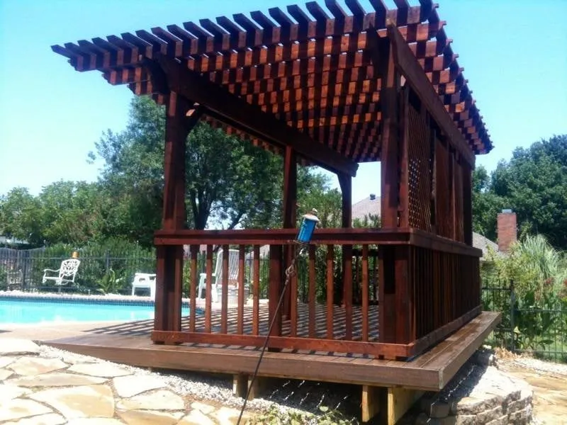 Professional landscaping services for outdoor upgrades in Aubrey, TX by Backyard Concepts