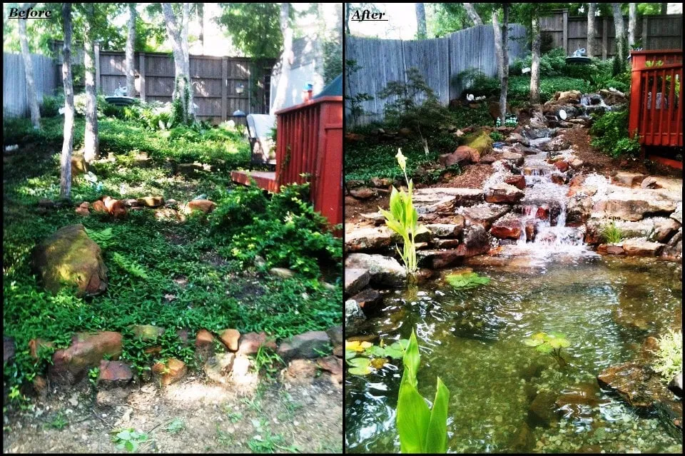 Local yard maintenance for homes in Aubrey, TX by Backyard Concepts