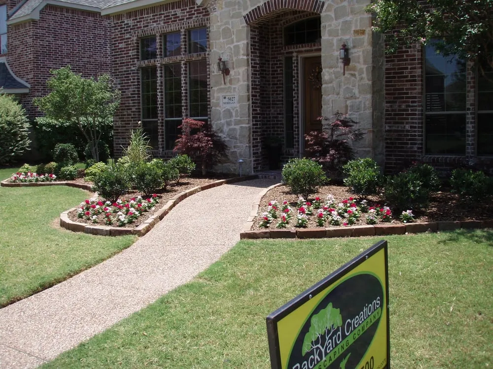 Trusted landscape installation in Frisco, TX - Backyard Creations