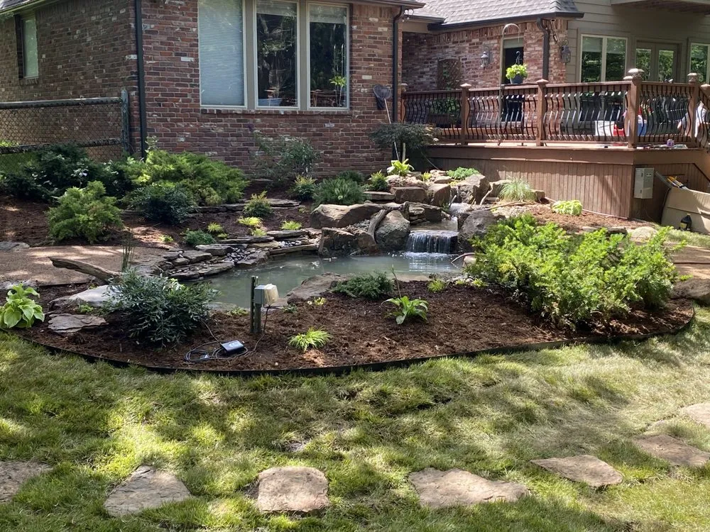 Affordable landscape design for beautiful yards in Bixby, OK by Backyard Depot