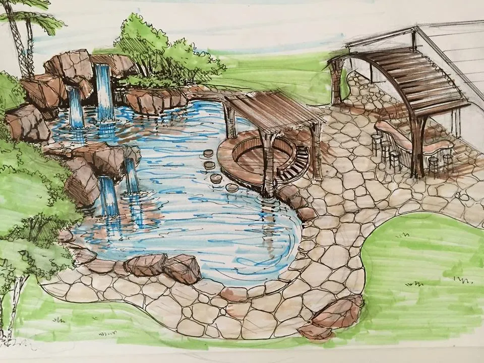 Top-rated lawn mowing service with custom design in Bixby, OK by Backyard Depot