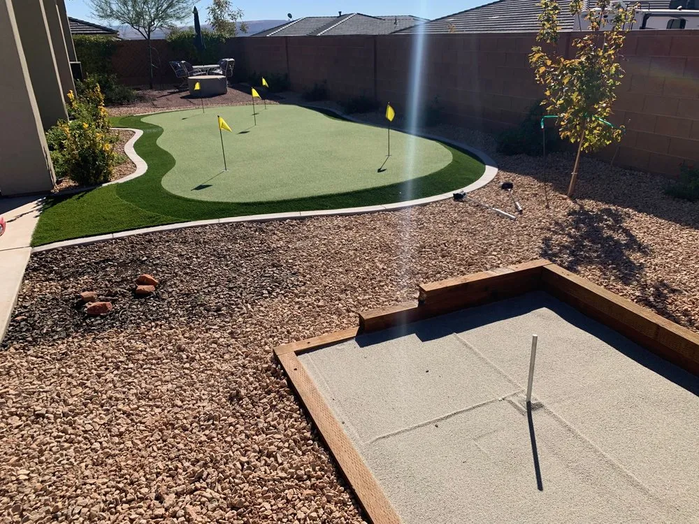 Top-rated lawn mowing service with custom design across Lindon, UT - Backyard Greens