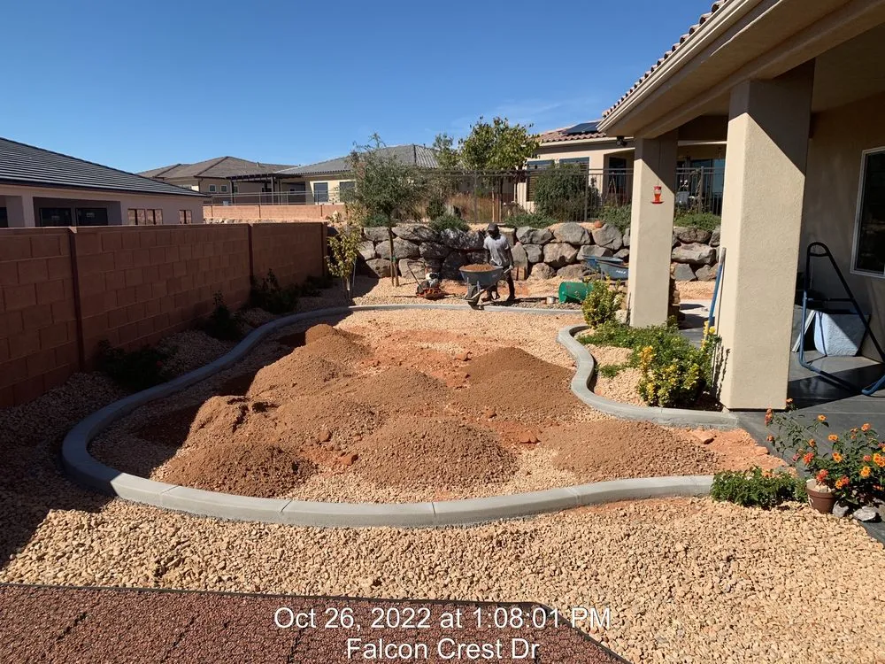 Top-rated lawn mowing service for homes in Lindon, UT by Backyard Greens